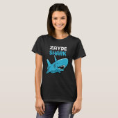 Zayde Shark Funny Family T-shirt (Voorkant volledig)