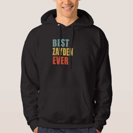 Zayden Best Ever Zayden Hoodie (Voorkant)