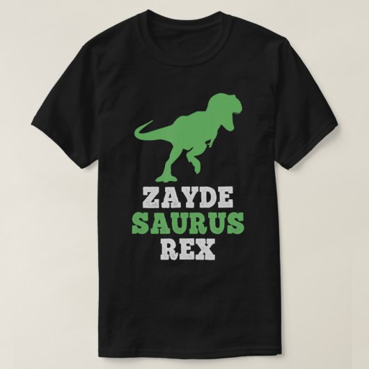 ZaydeSaurus Re Funny Dinosaur ZaydeSaurus Gift Fat T-shirt (Design voorkant)
