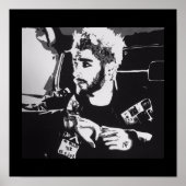 Zayn Malik Pop Art Poster (Voorkant)