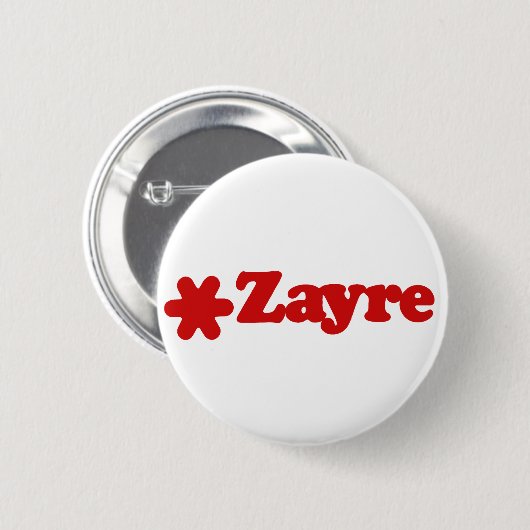 Zayre Department Store Button (Voorkant /achterkant)