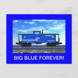 ZAZ420 BIG BLUE FOREVER! BRIEFKAART