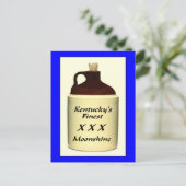 ZAZ428 KY Moonshine Briefkaart (Staand voorkant)