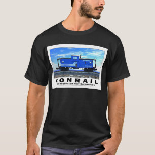 ZAZ462 CONRAIL CABOOSE-POSTER T-SHIRT