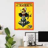 Zaza Poster (Thuiskantoor)