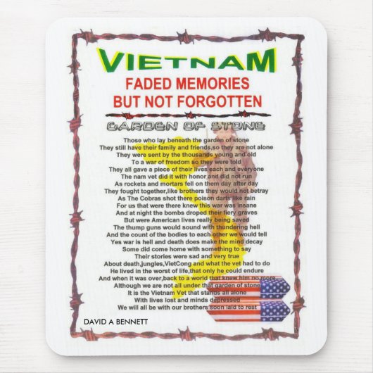 zazv - VIETNAM /POEM Muismat (Voorkant)