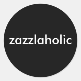 Zazzlaholic Ronde Sticker