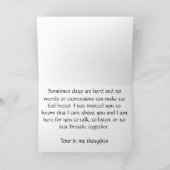 zazzle2, soms voelen wij enkel groot geen ma… kaart (Binnen)