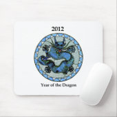 Zazzle 2012 Dragon Muismat (Met muis)