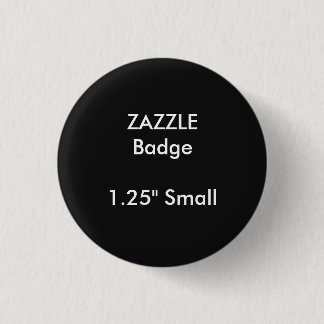 ZAZZLE Aangepast, gedrukt 1,25-inch kleine ronde b Button 3,2 Cm