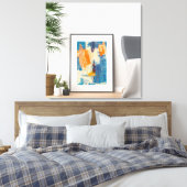 Zazzle abstracte canvaskunst canvas afdruk (Insitu (Slaapkamer))