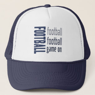 Zazzle American Football Wedstrijd Op Hoed Trucker Pet