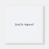 Zazzle Apparel draft magnet (Voorkant)