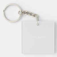 Zazzle Apparel draft sleutelhanger