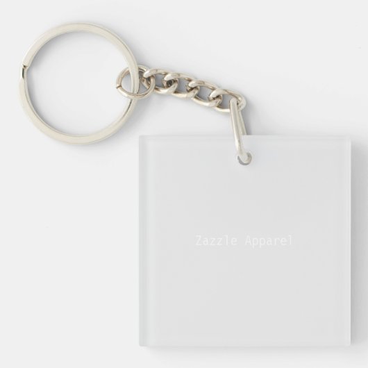 Zazzle Apparel draft sleutelhanger (voorkant)