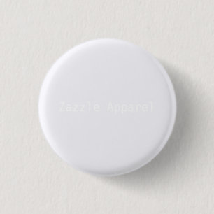 Zazzle Apparel-knop Ronde Button 3,2 Cm