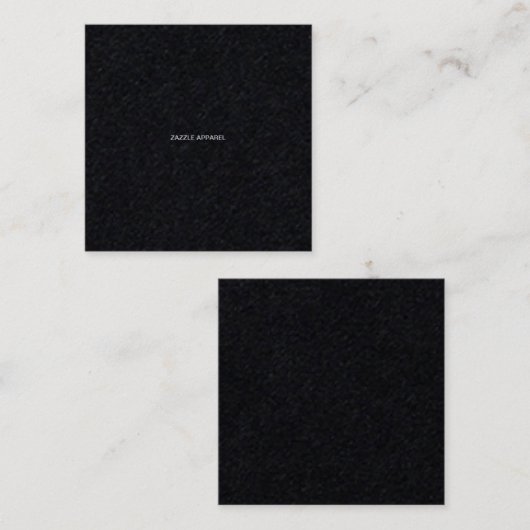 Zazzle Apparel Variety Draft card Vierkante Visitekaartje (Voorkant / Achterkant)