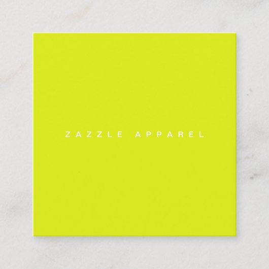 Zazzle Apparel Variety Draft-kaart Vierkante Visitekaartje (Voorkant)