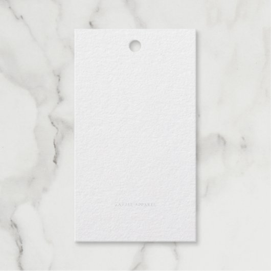 Zazzle Apparel Variety Draft label (Voorkant)