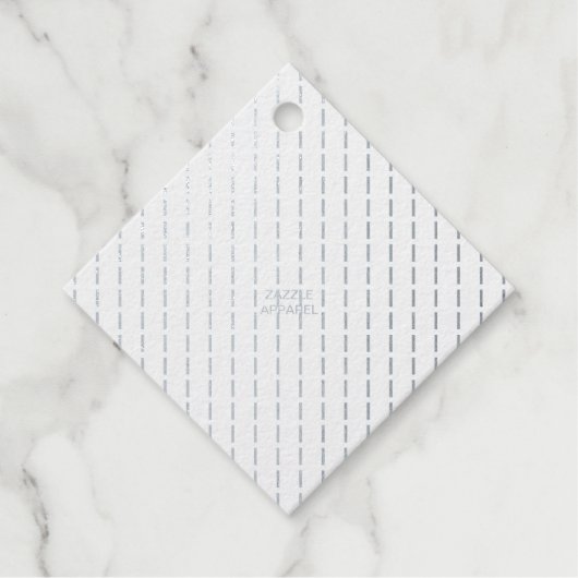 Zazzle Apparel Variety Draft label (Voorkant)