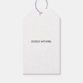 Zazzle Apparel Variety Draft label Cadeaulabel (Voorkant)