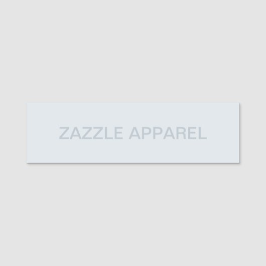 Zazzle Apparel Variety Draft Name Tag (Voorkant)