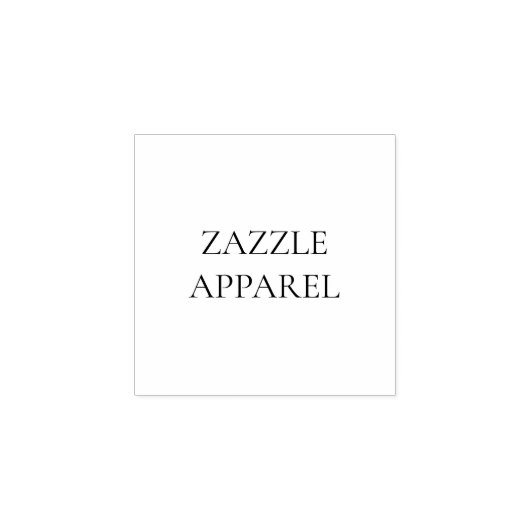Zazzle Apparel Variety Draft stamp Rubberstempel (Afrduk)