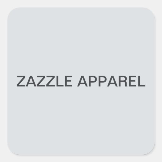 Zazzle Apparel Variety Draft sticker (Voorkant)