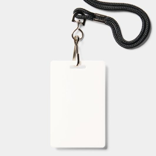 zazzle badge (Achterkant met lanyard)
