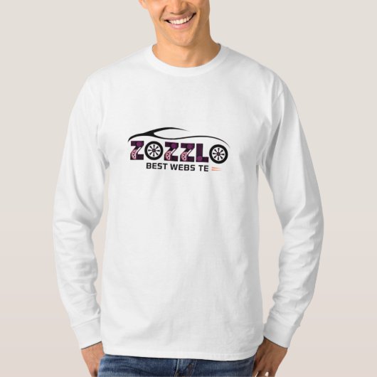 Zazzle Beste website ooit T-shirt (Voorkant)