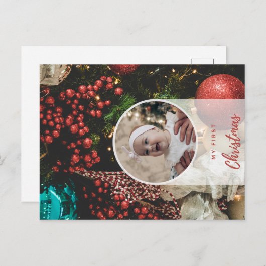 Zazzle briefkaart (Voorkant / Achterkant)