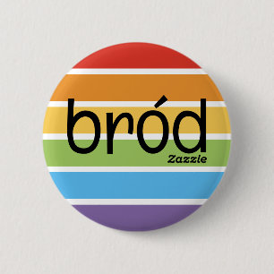 Zazzle Bród Ronde Button 5,7 Cm