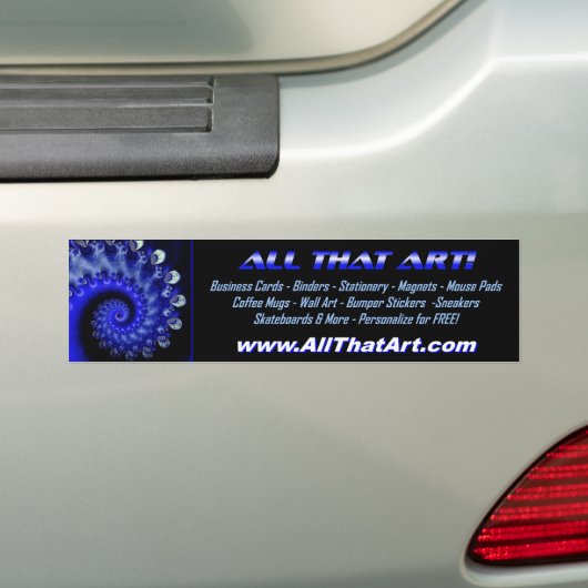 Zazzle Bumpersticker (Op auto)