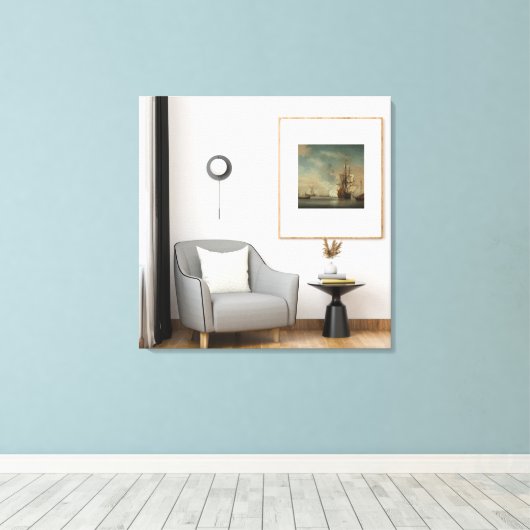Zazzle canvas (Insitu (Houten vloer))