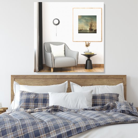 Zazzle canvas (Insitu (Slaapkamer))
