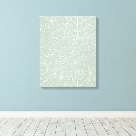 Zazzle canvas afdruk (Insitu (Houten vloer))