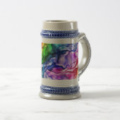Zazzle Custom Beer Stein 18oz Bierpul (Voorkant rechts)