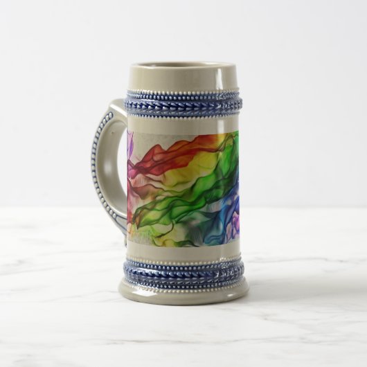 Zazzle Custom Beer Stein 18oz Bierpul (Voorkant links)