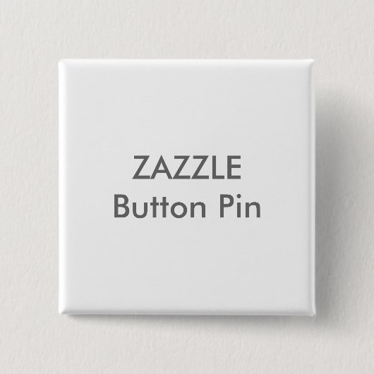 Zazzle Custom Square Button Pin Blank Sjabloon (Voorkant)