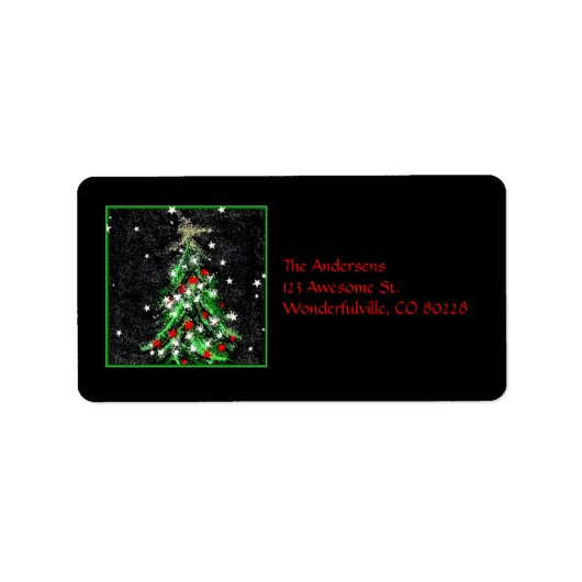 Zazzle, De Andersens123 Geweldige St.Wonderfulvi.. Etiket (Voorkant)