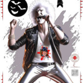 Zazzle Exclusive Chrome Rocker Design T-shirt