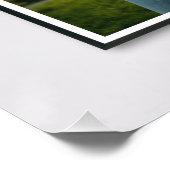 Zazzle foto design glanzend perfect poster (Hoek)