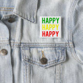 Zazzle Happy-knop Vierkante Button 5,1 Cm (In situ)