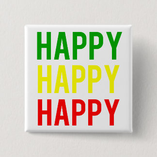 Zazzle Happy-knop Vierkante Button 5,1 Cm
