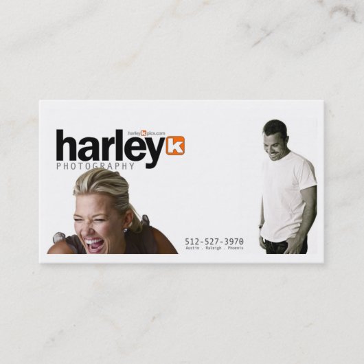 zazzle harley-ontwerp visitekaartje (Voorkant)