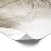 Zazzle houdt van vrede en vreugde poster (Hoek)