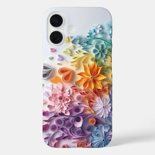 Zazzle Joy_Atelier iPhone 16 hoesje (Achterkant)
