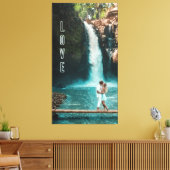 Zazzle-liefdescanvasverf Canvas Afdruk (Insitu (Woonkamer))