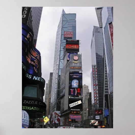 ZAZZLE maakt het op Broadway! Poster (Voorkant)