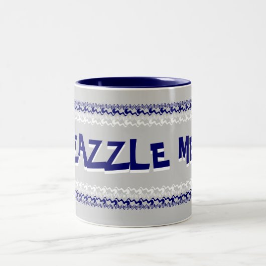 Zazzle Me Blue Mok (Center)